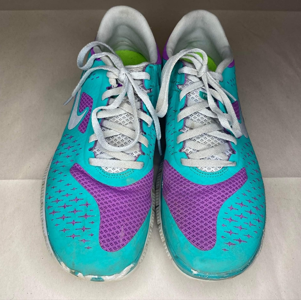 Aquamarine/Purple Nike Free 4.0 V2 511527-541